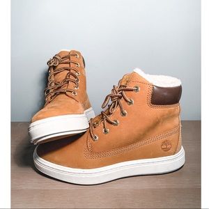 Timberland Women’s Londyn Faux Fur Brown High Top